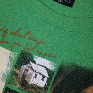 Zion Rootswear Shirts - Bob Marley Zion Green Thermal Long Sleeve Shirt Zion Rootswear Shirts - Bob Marley Zion Green Thermal Long Sleeve Shirt
